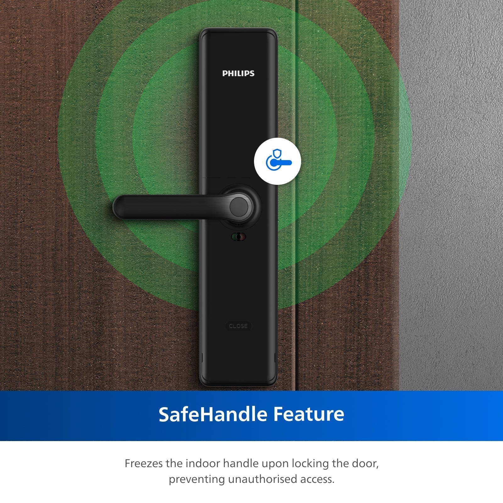 Philips 7300-5HWS – Wi-Fi Enabled Smart Lock