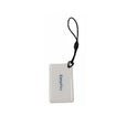 Plastic Encased Philips Key Tag - White