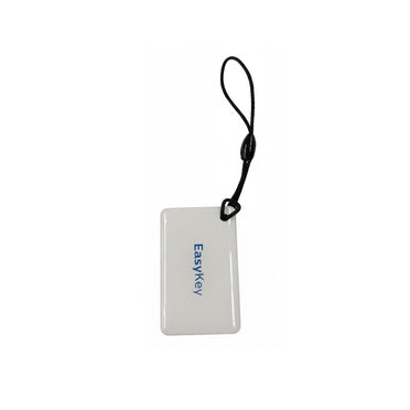 Plastic Encased Philips Key Tag - White